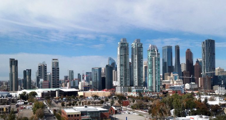 sco calgary downtown skyline alberta