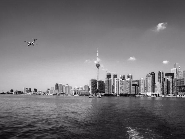 sco toronto skyline across the water ontario